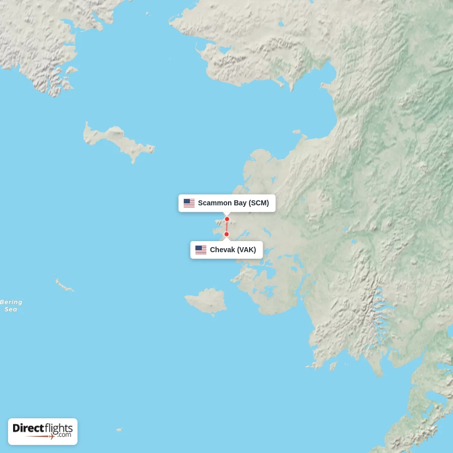 VAK - SCM route map