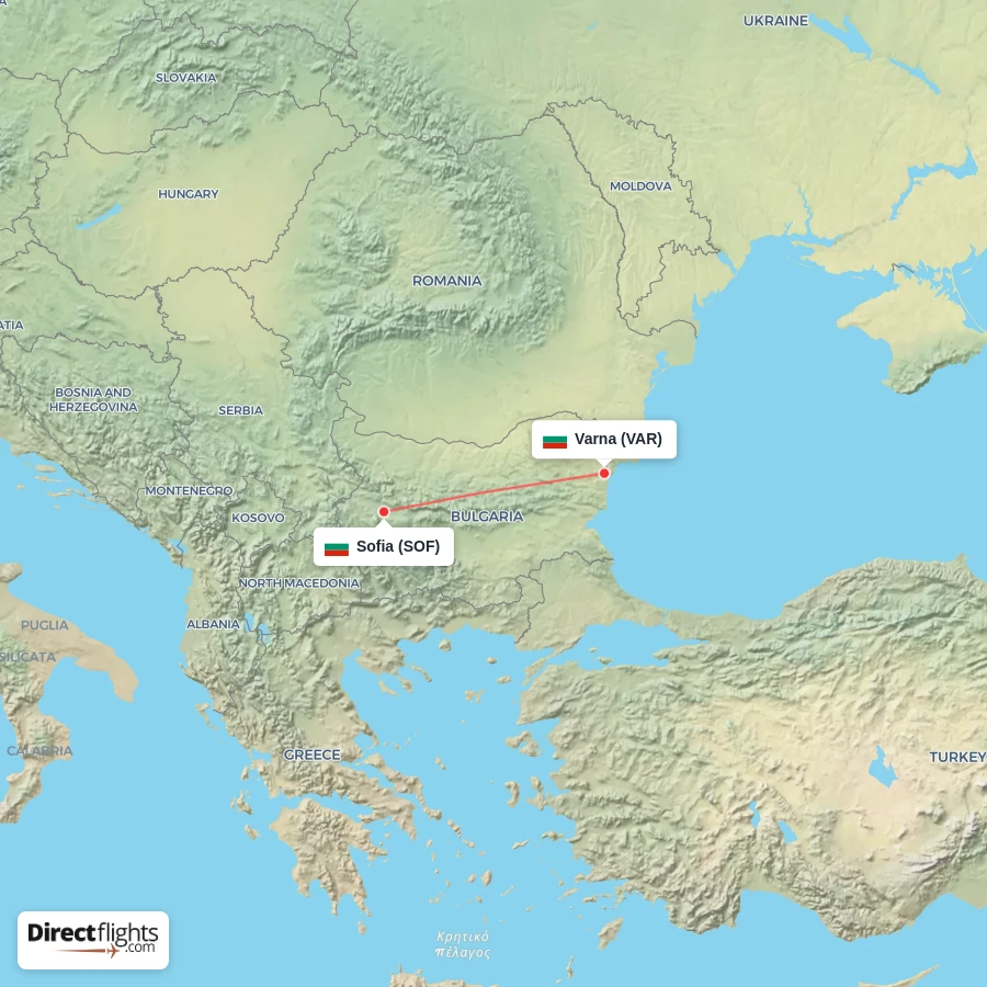 VAR - SOF route map