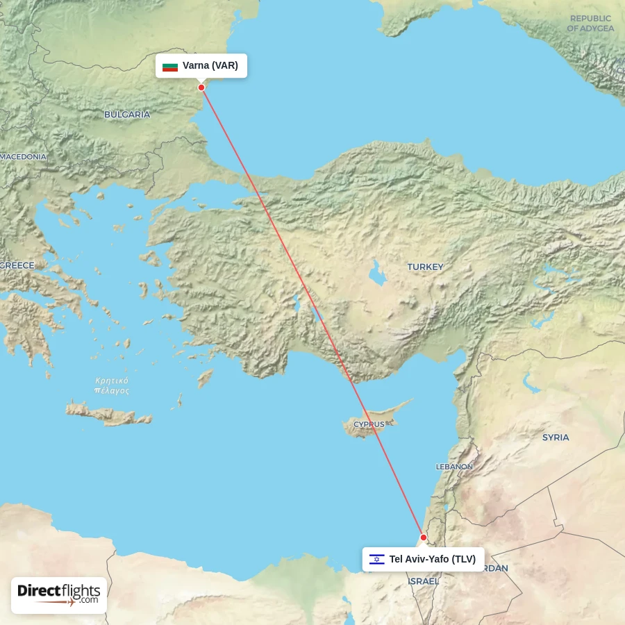 VAR - TLV route map