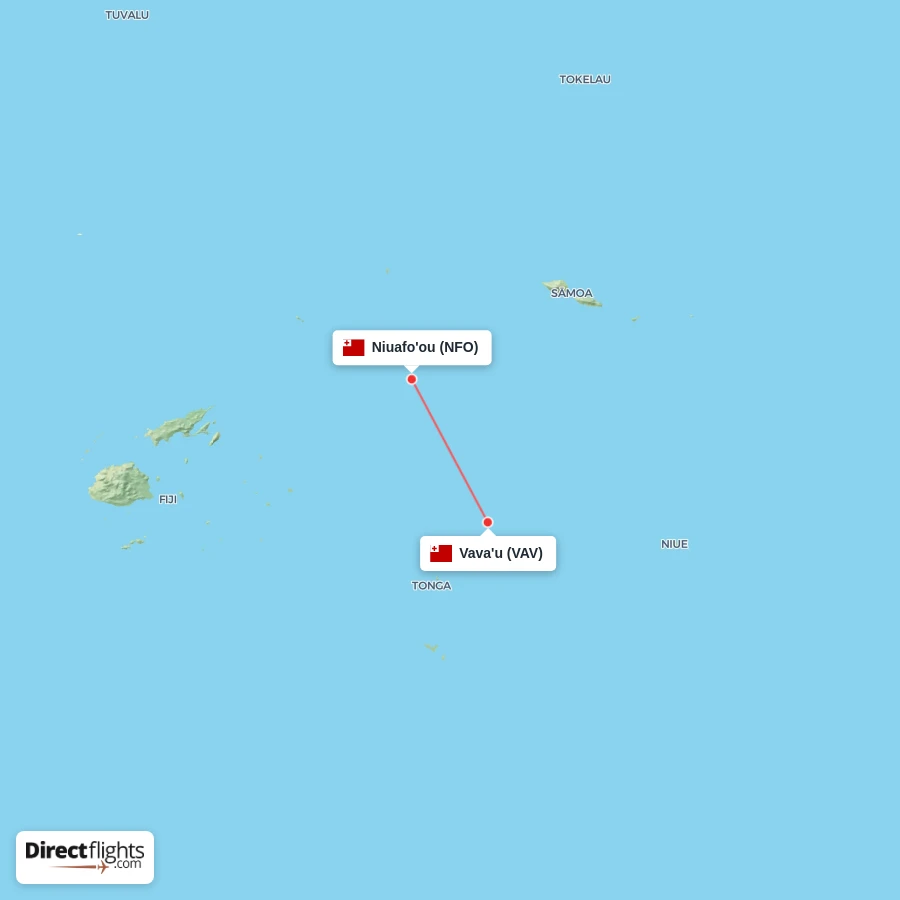 VAV - NFO route map