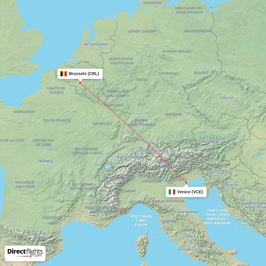VCE - CRL route map