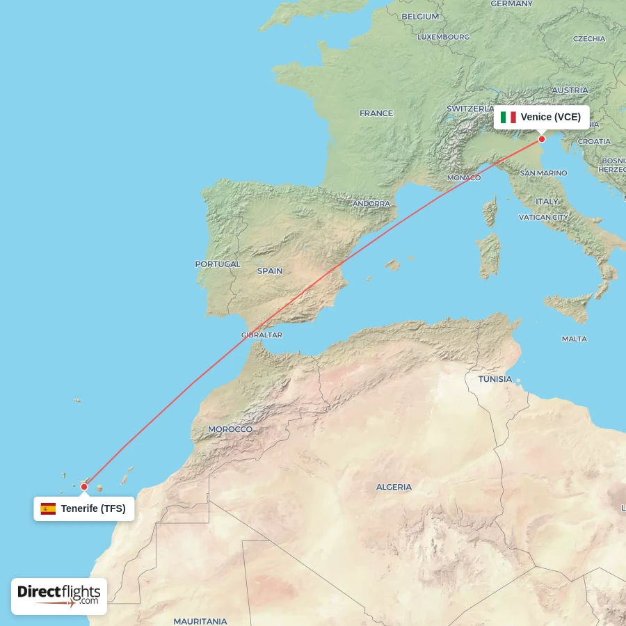 VCE - TFS route map