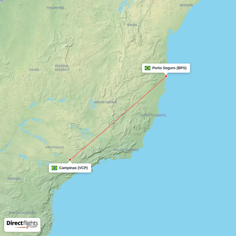 VCP - BPS route map