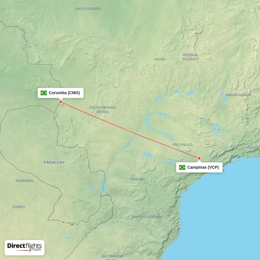 VCP - CMG route map