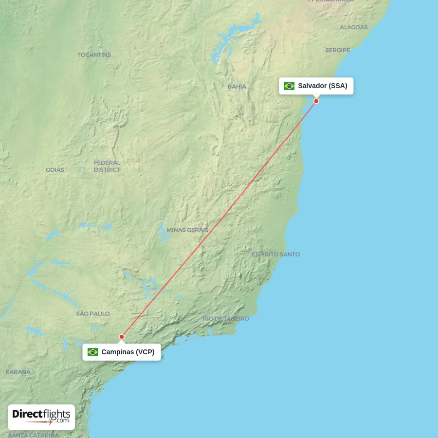 VCP - SSA route map