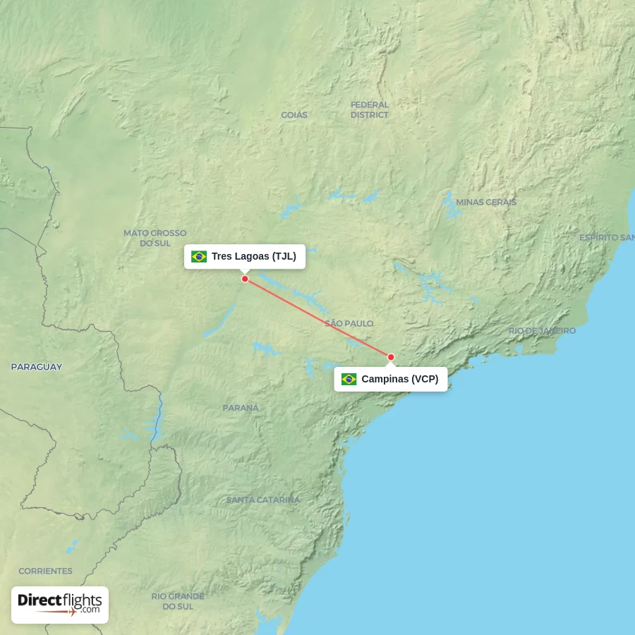 VCP - TJL route map