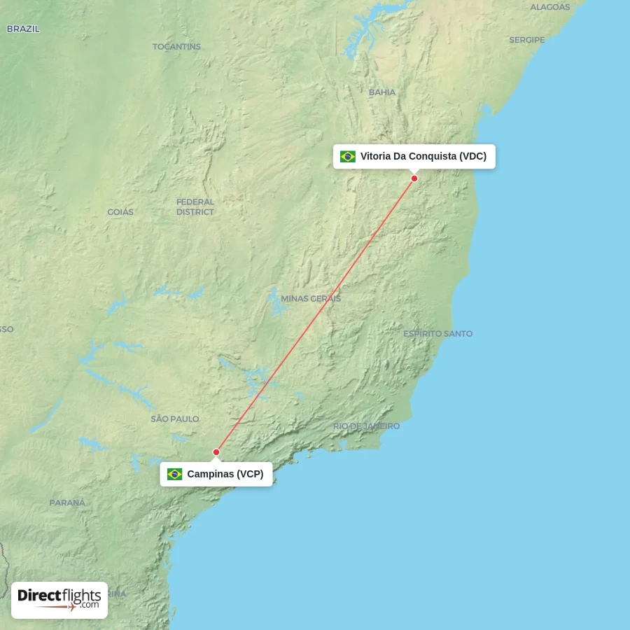 VCP - VDC route map