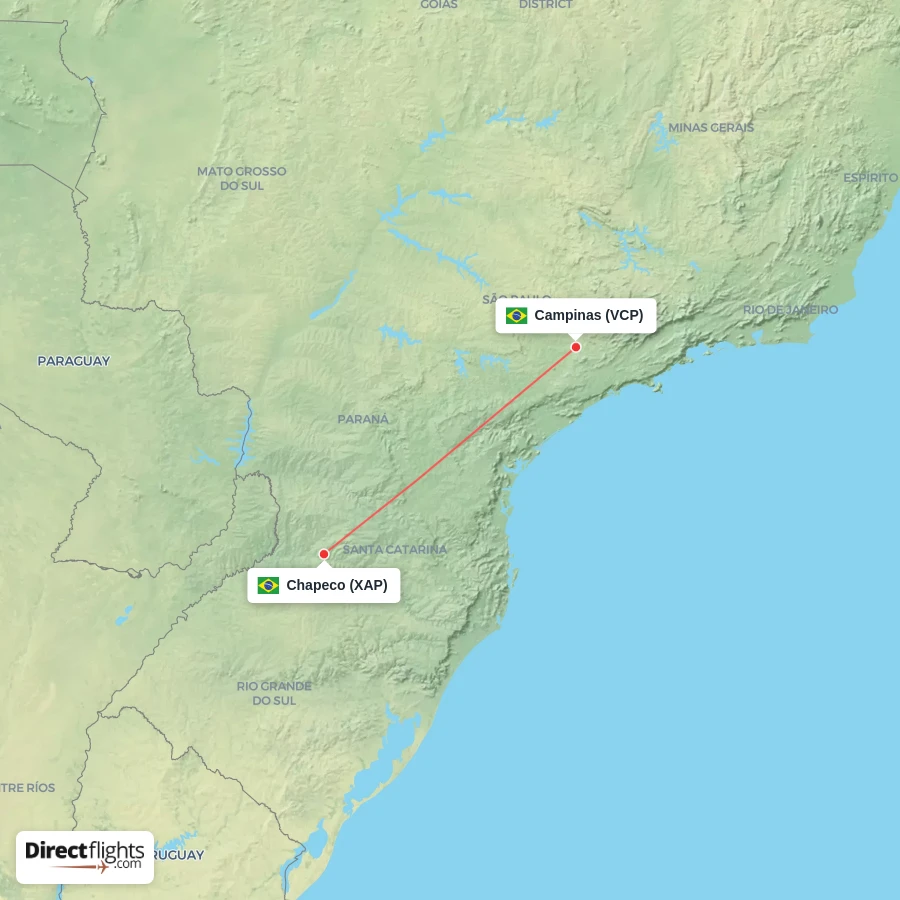 VCP - XAP route map
