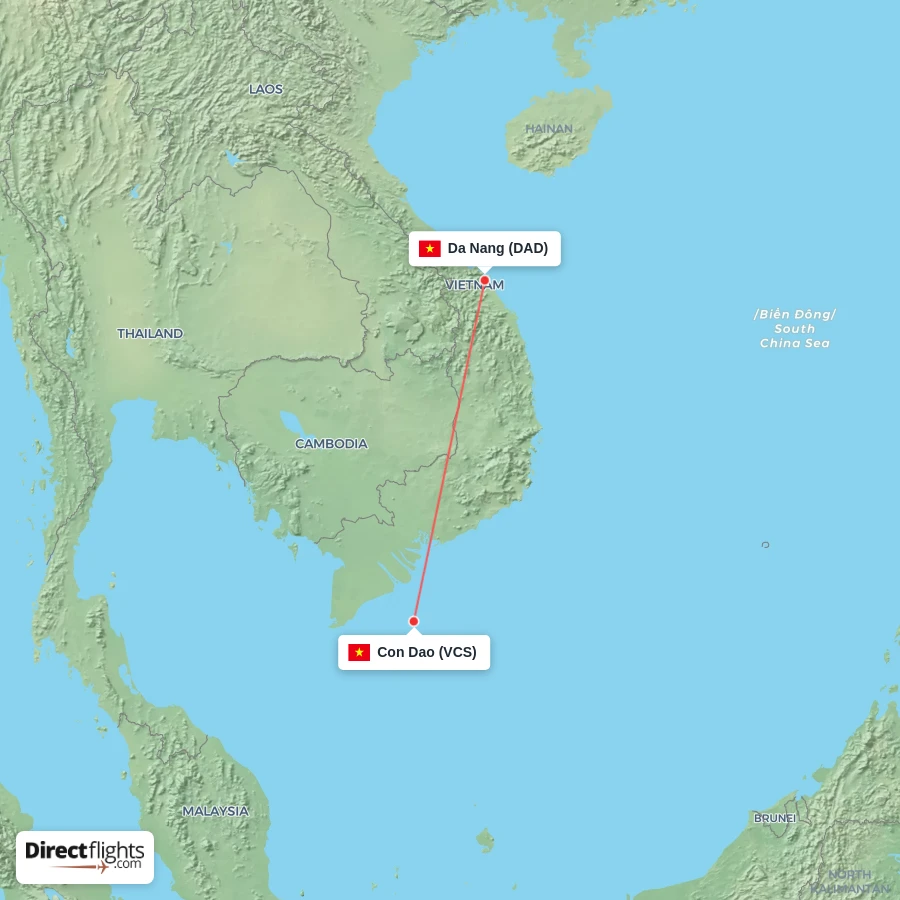VCS - DAD route map
