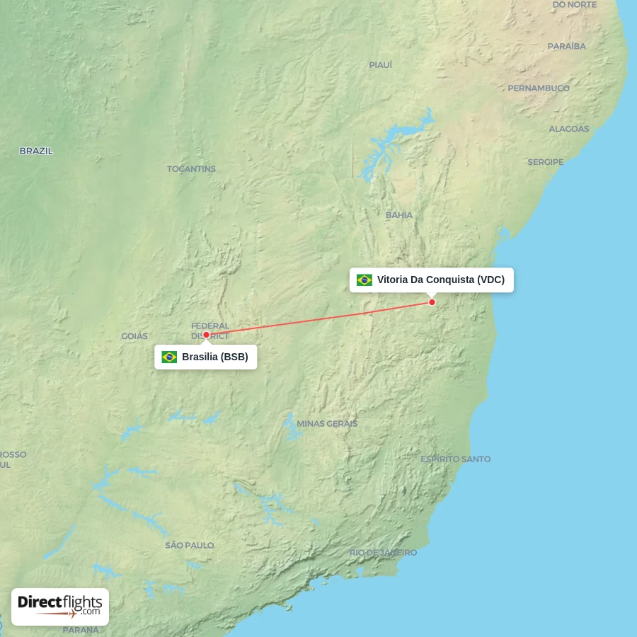 VDC - BSB route map