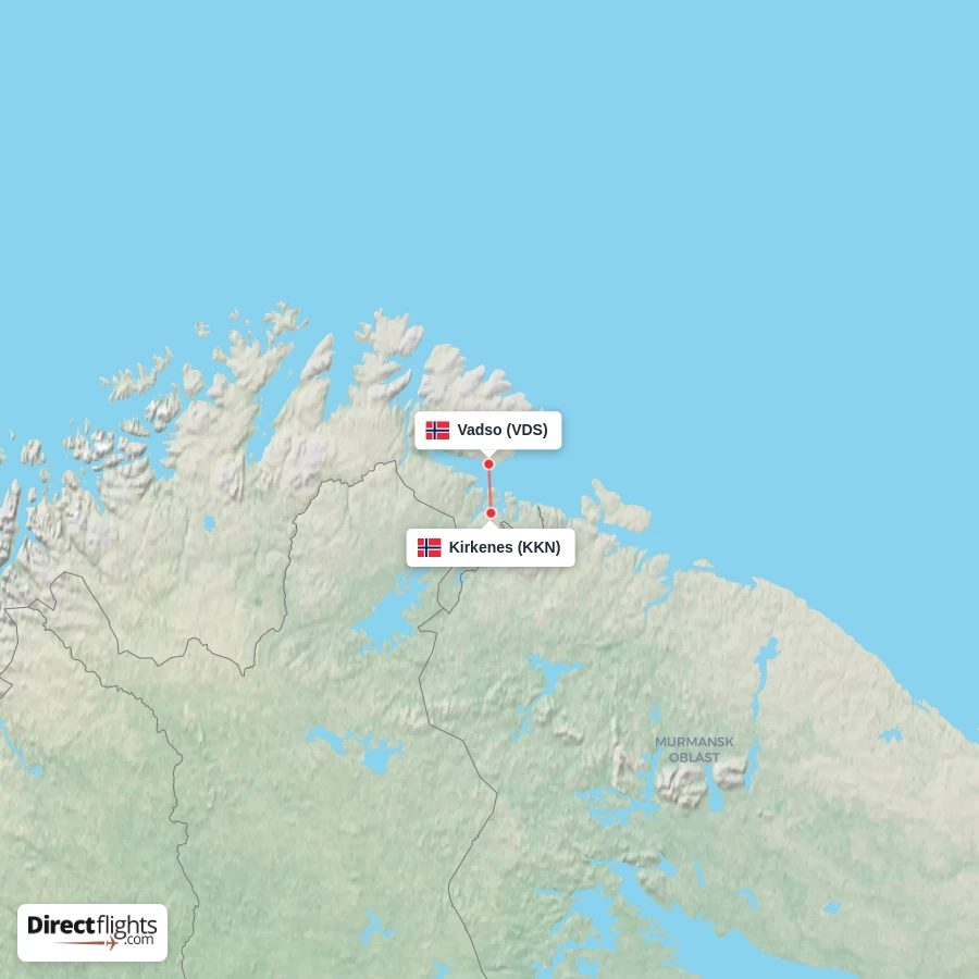 VDS - KKN route map