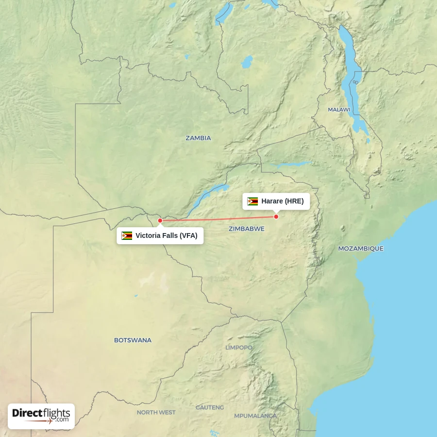 VFA - HRE route map
