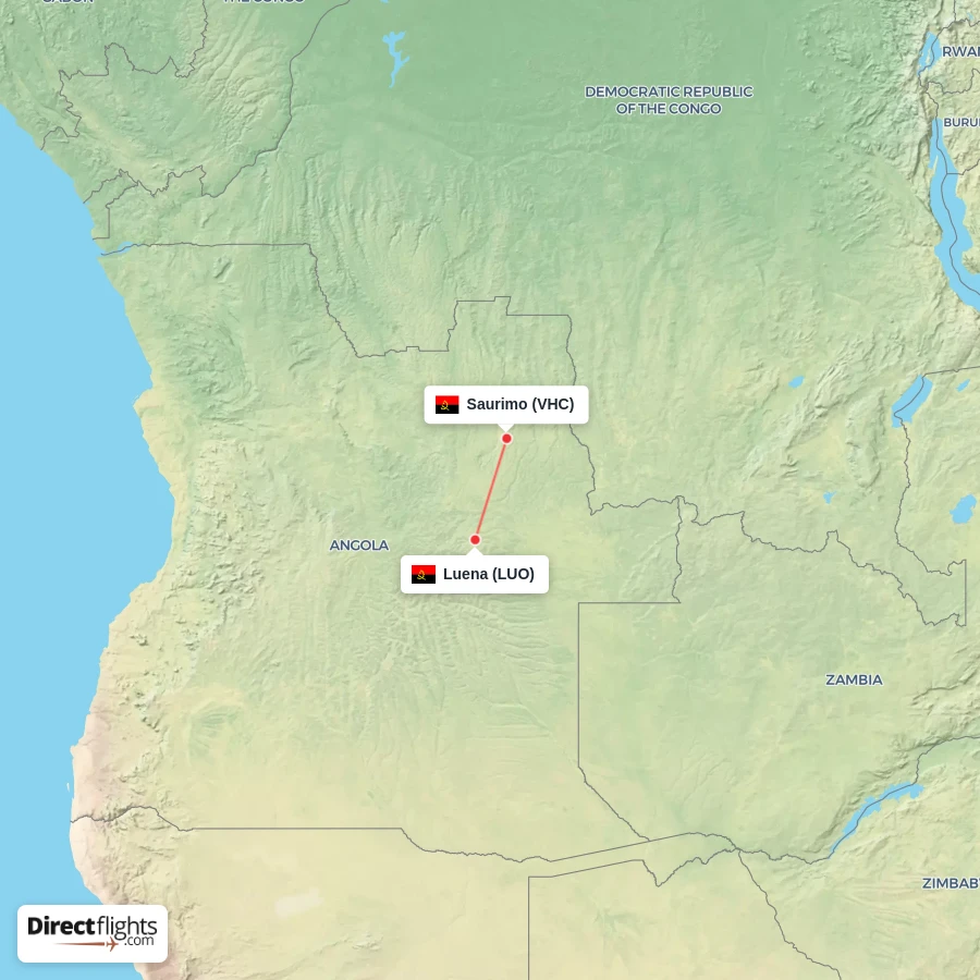 VHC - LUO route map