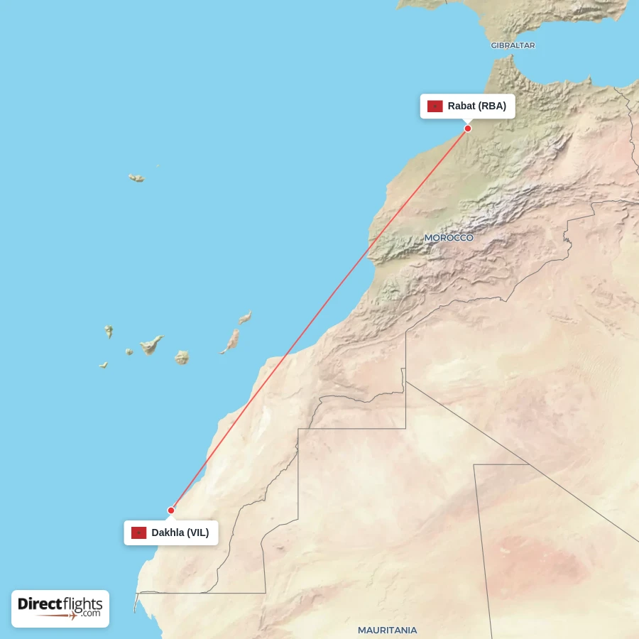 VIL - RBA route map
