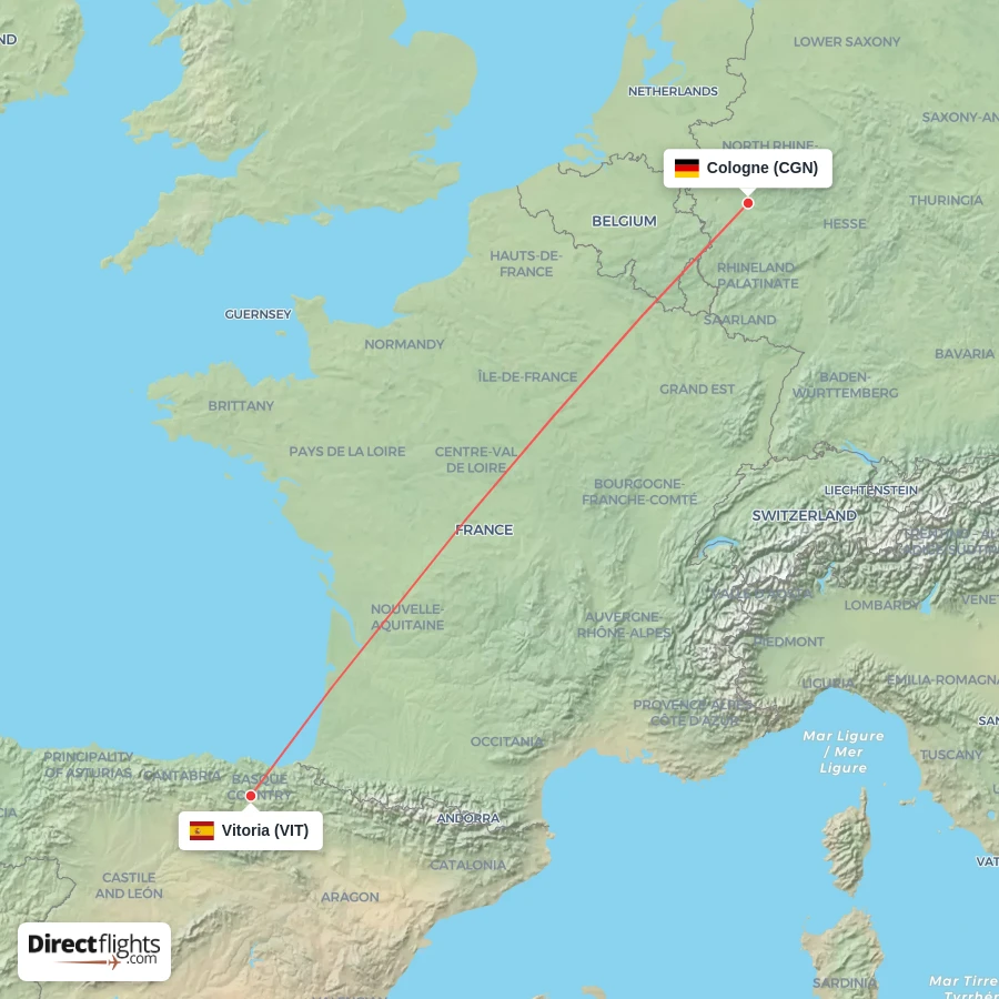 VIT - CGN route map