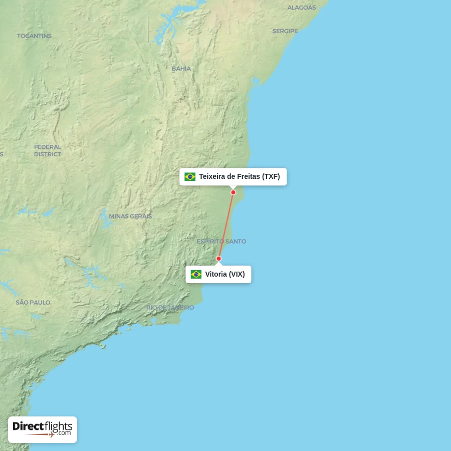 VIX - TXF route map