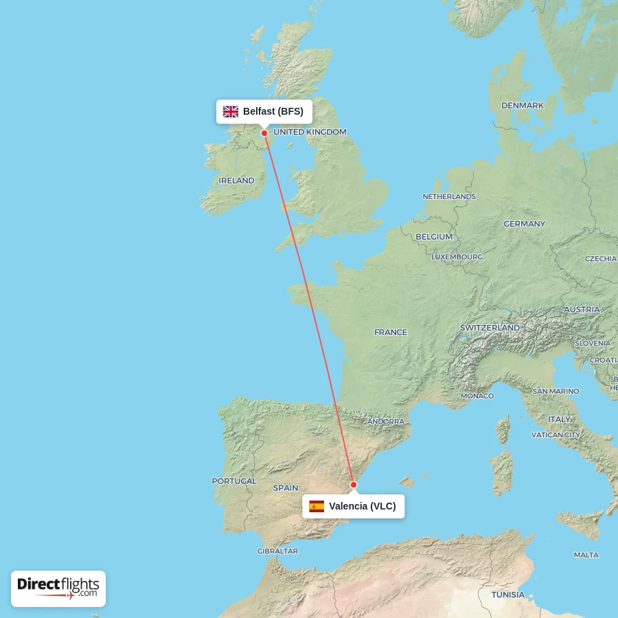 VLC - BFS route map
