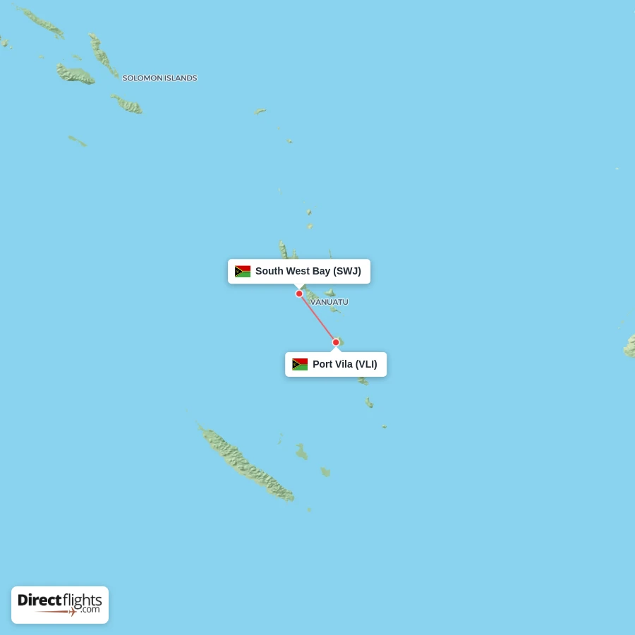 VLI - SWJ route map
