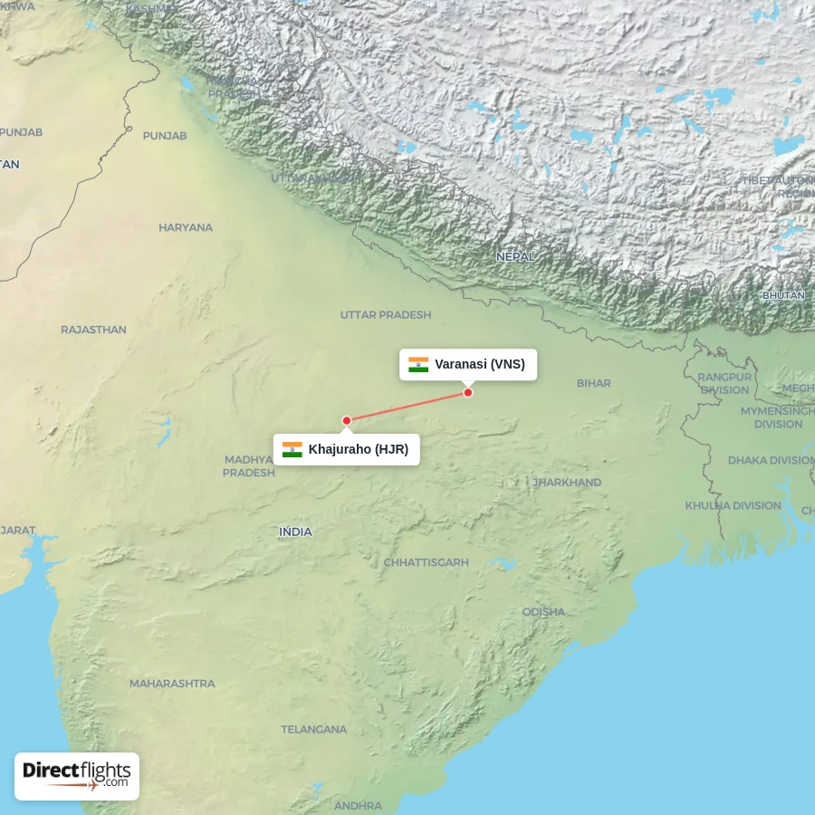 VNS - HJR route map