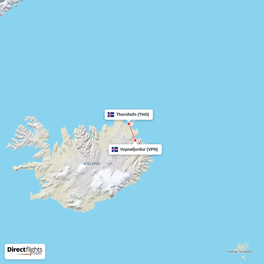 VPN - THO route map