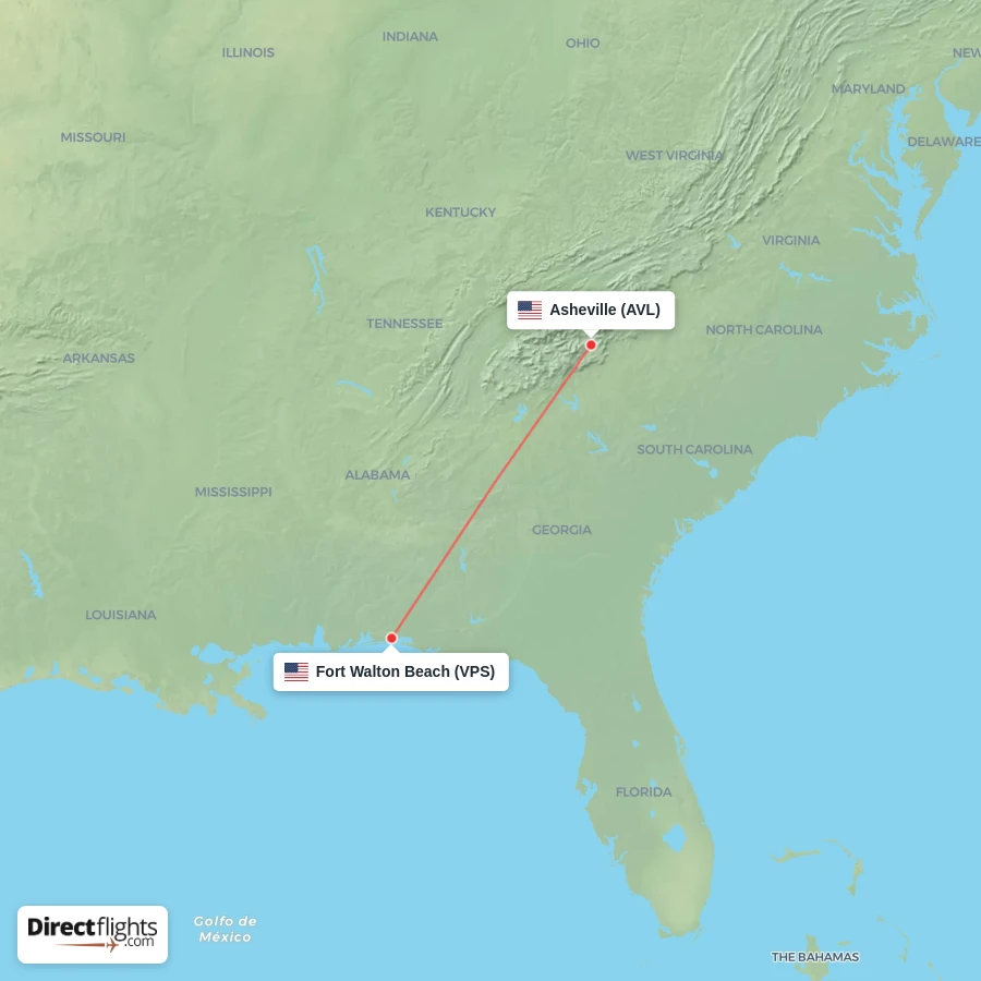 VPS - AVL route map