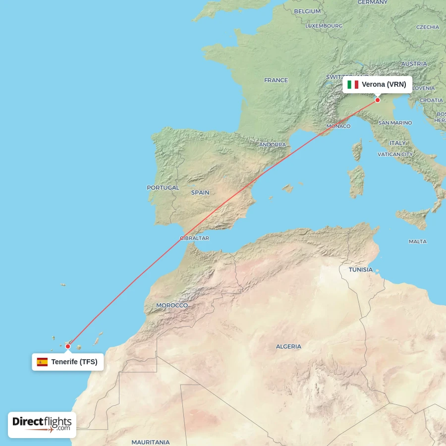 VRN - TFS route map