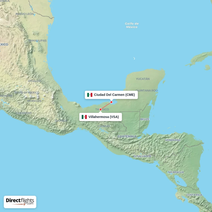 VSA - CME route map