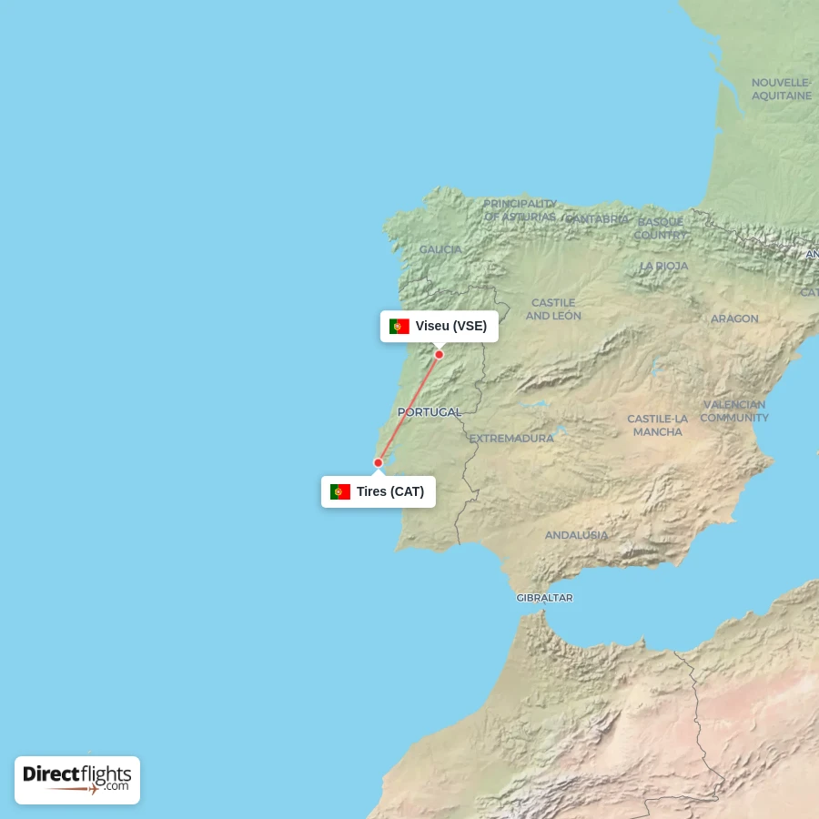 VSE - CAT route map