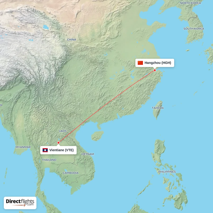 VTE - HGH route map