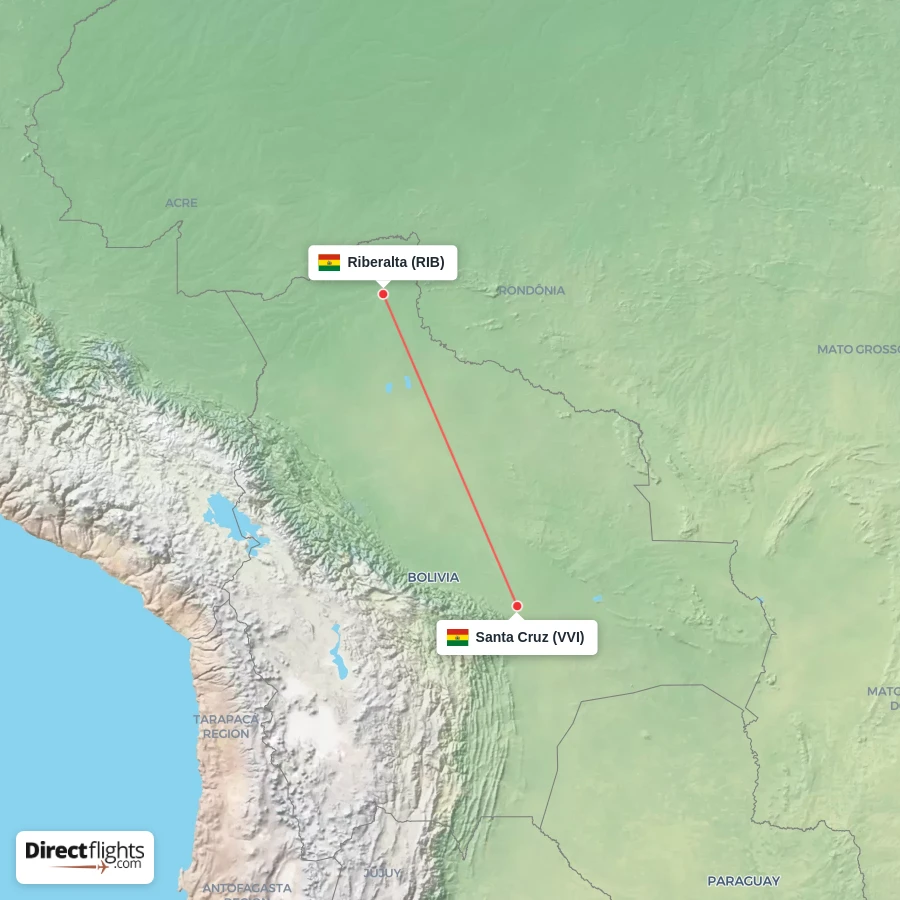 VVI - RIB route map