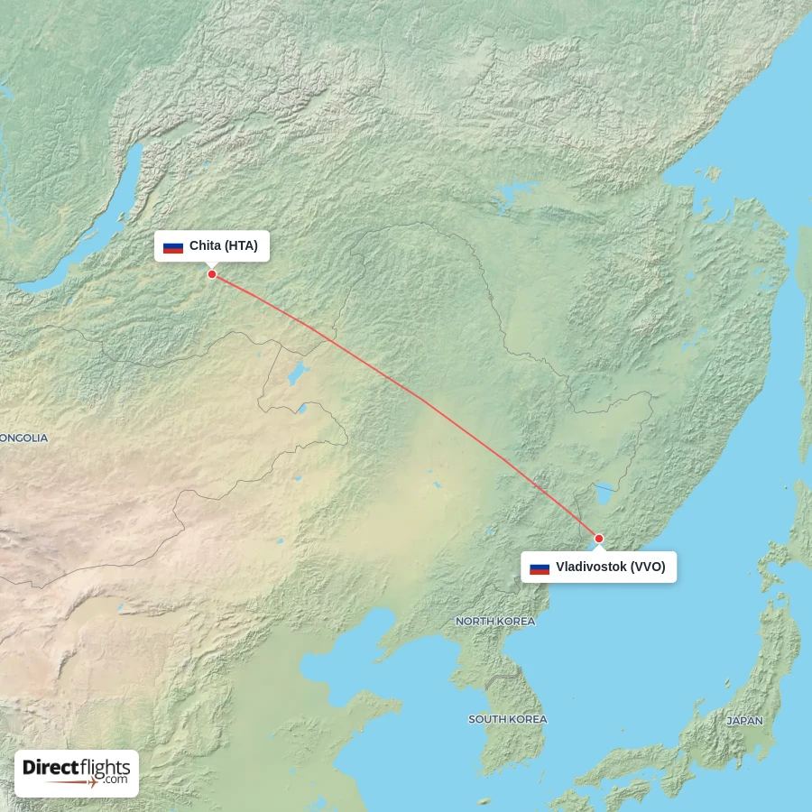 VVO - HTA route map
