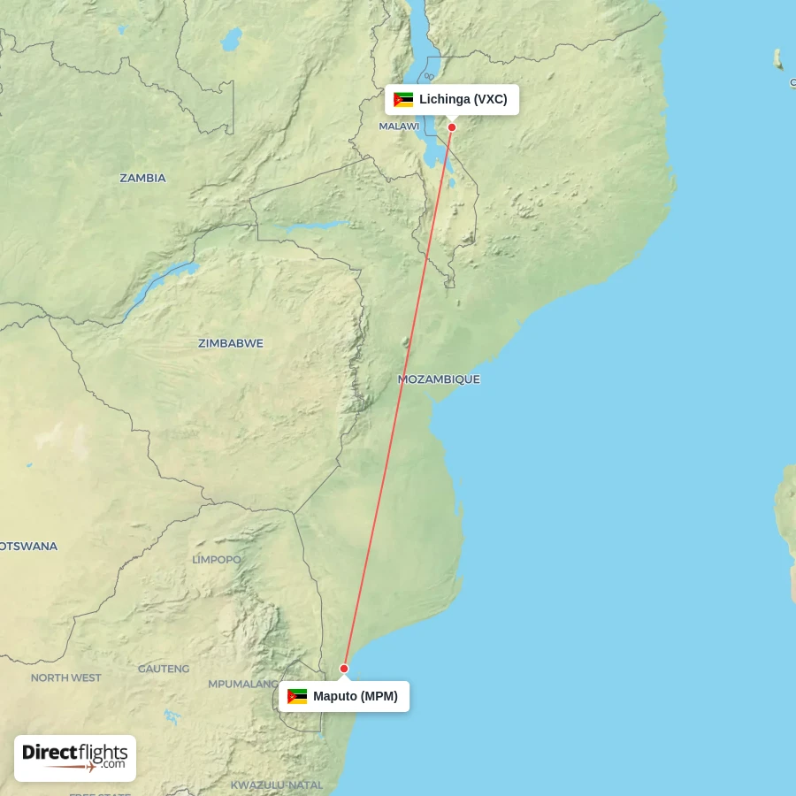 VXC - MPM route map