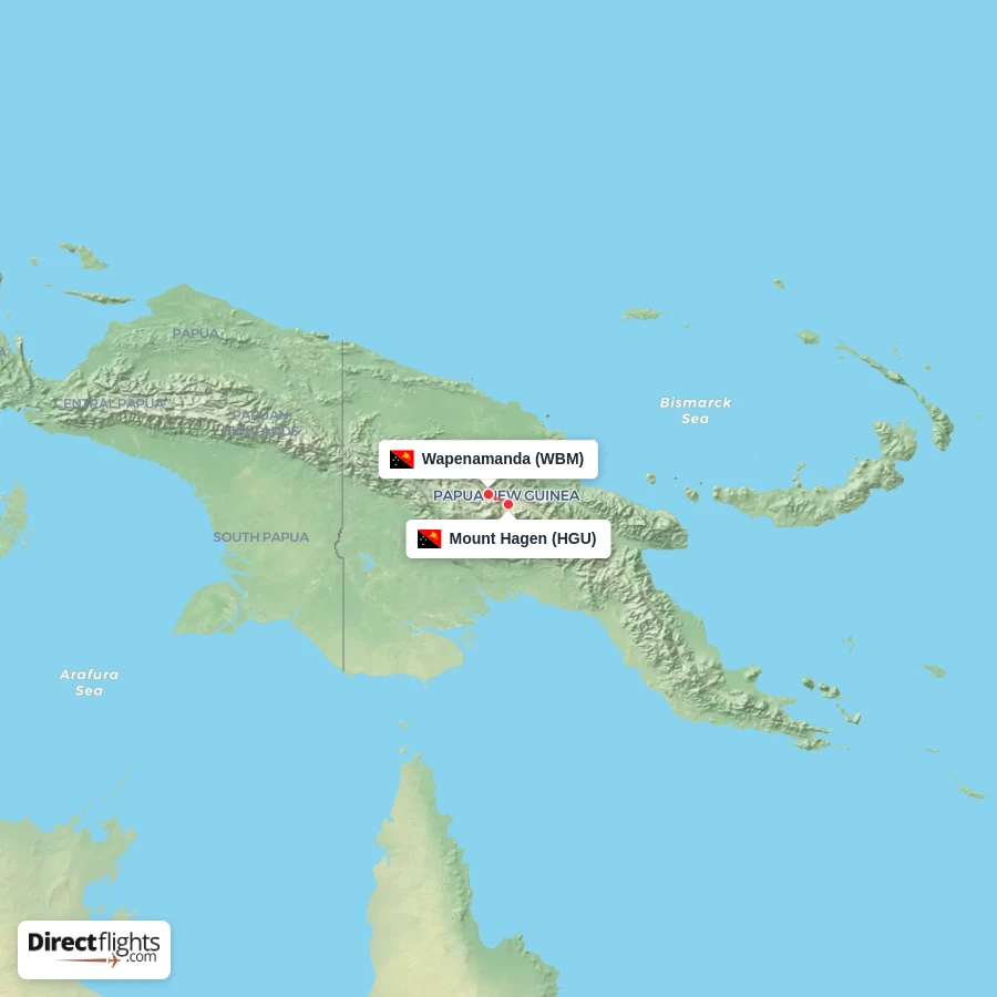 WBM - HGU route map