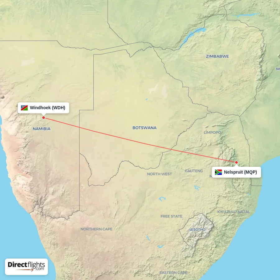 WDH - MQP route map