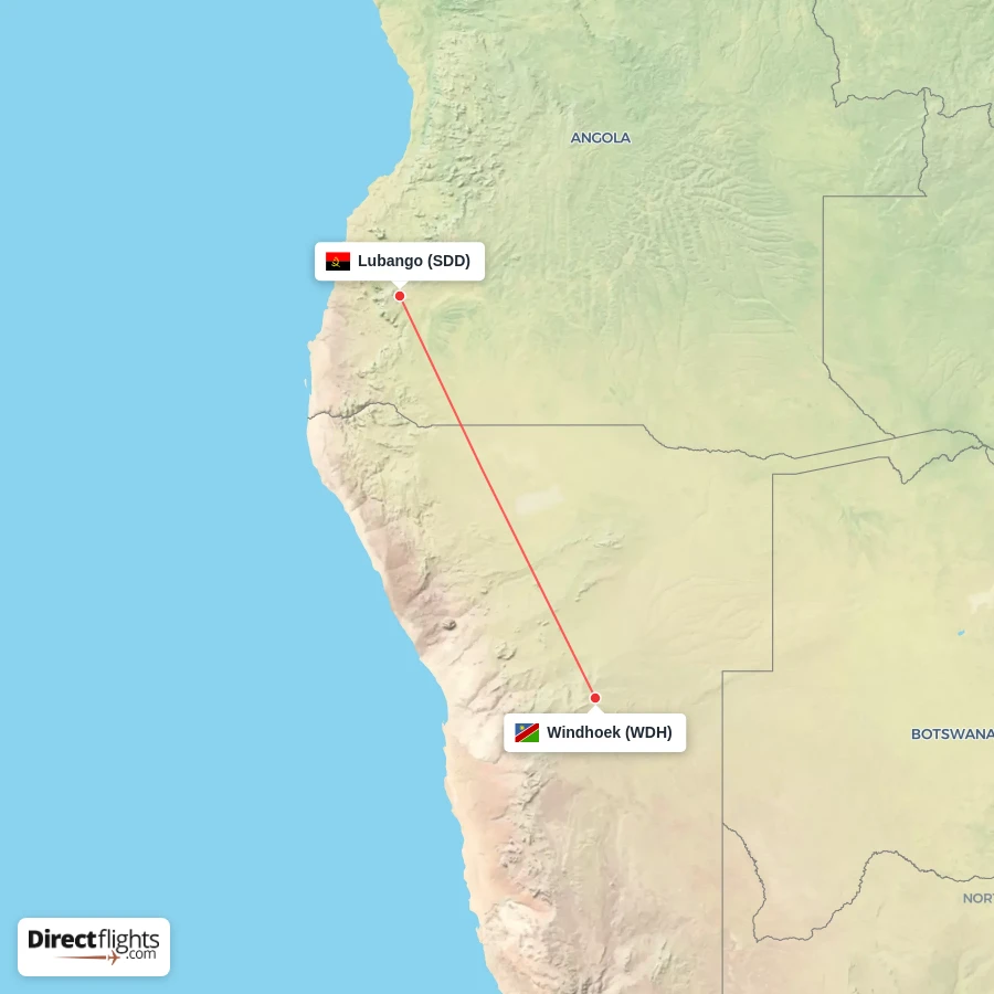 WDH - SDD route map