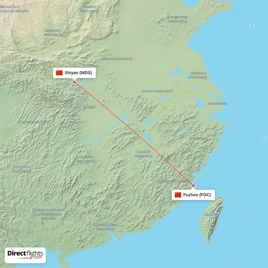 WDS - FOC route map