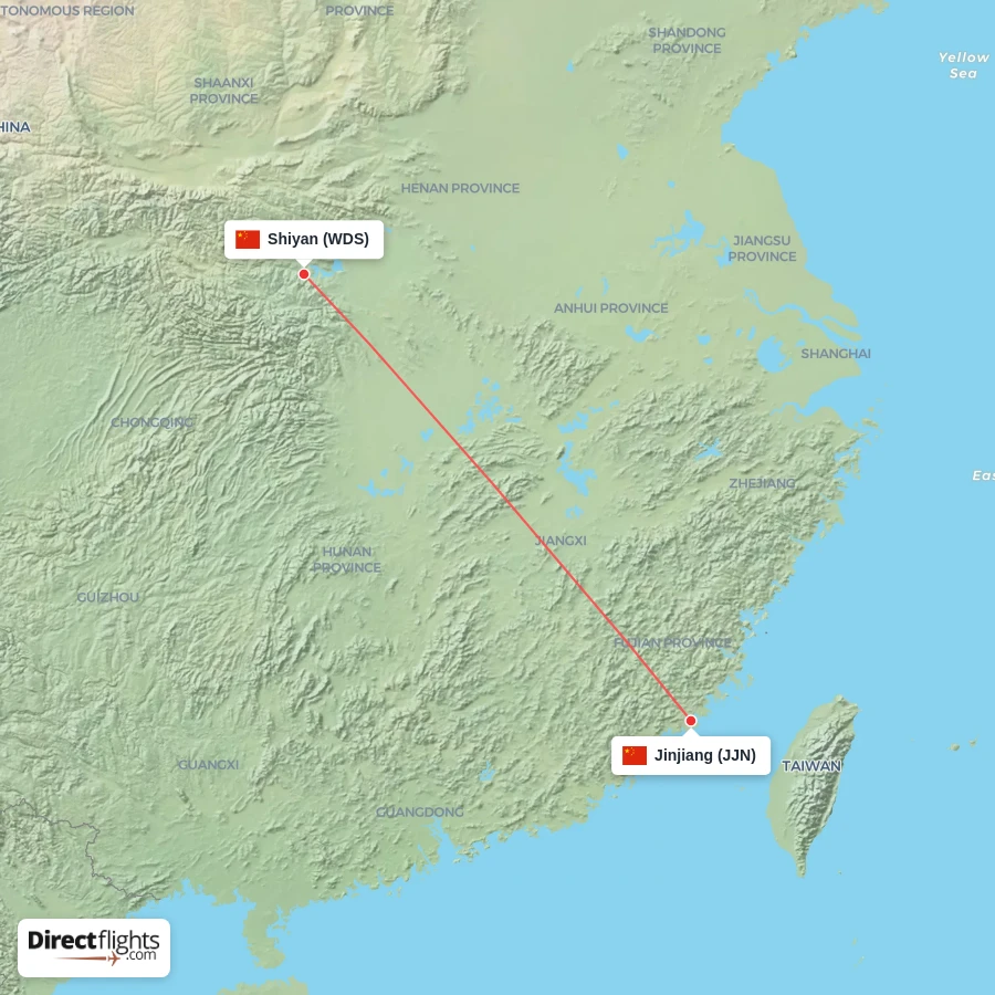 WDS - JJN route map