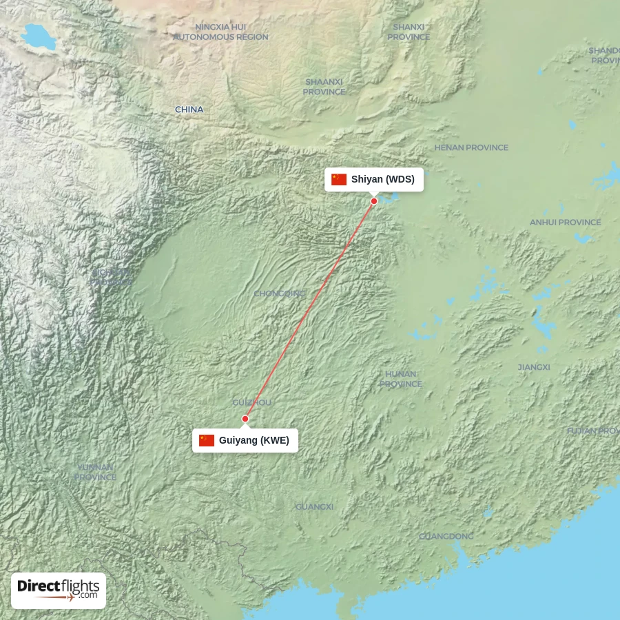 WDS - KWE route map
