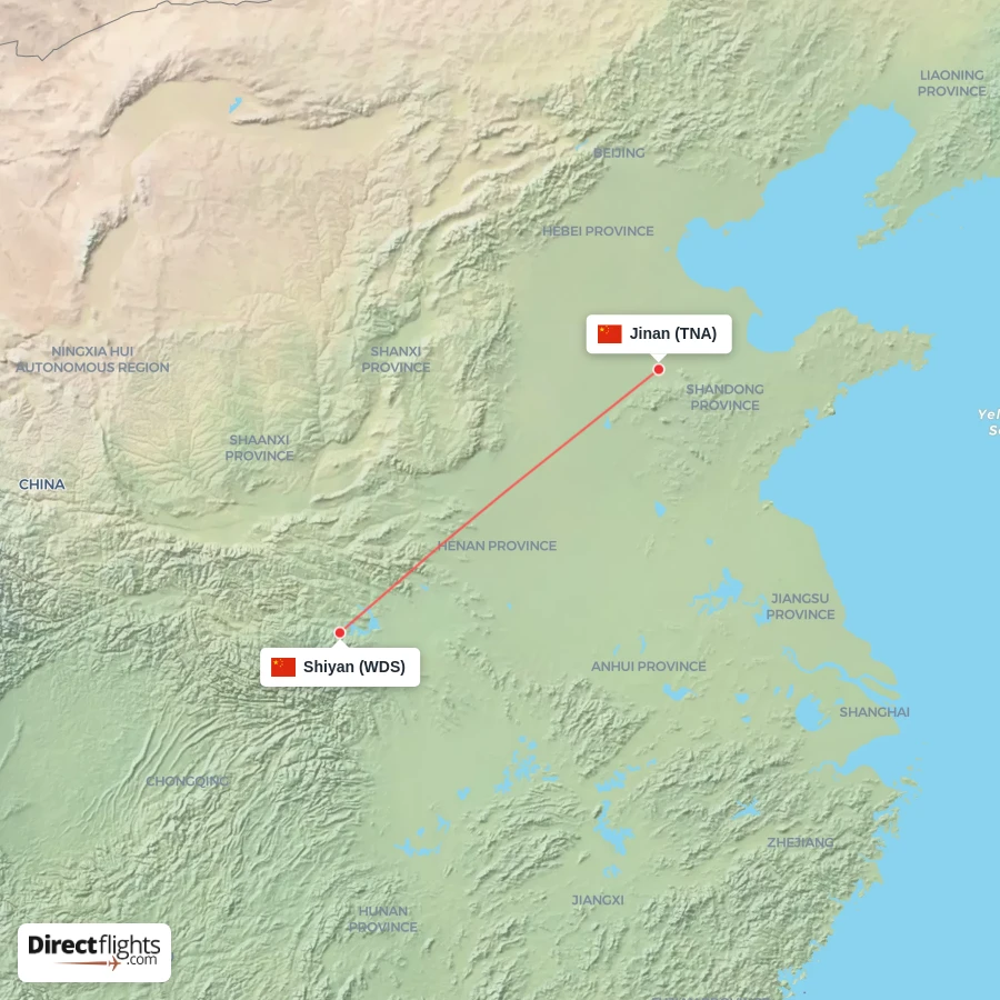 WDS - TNA route map