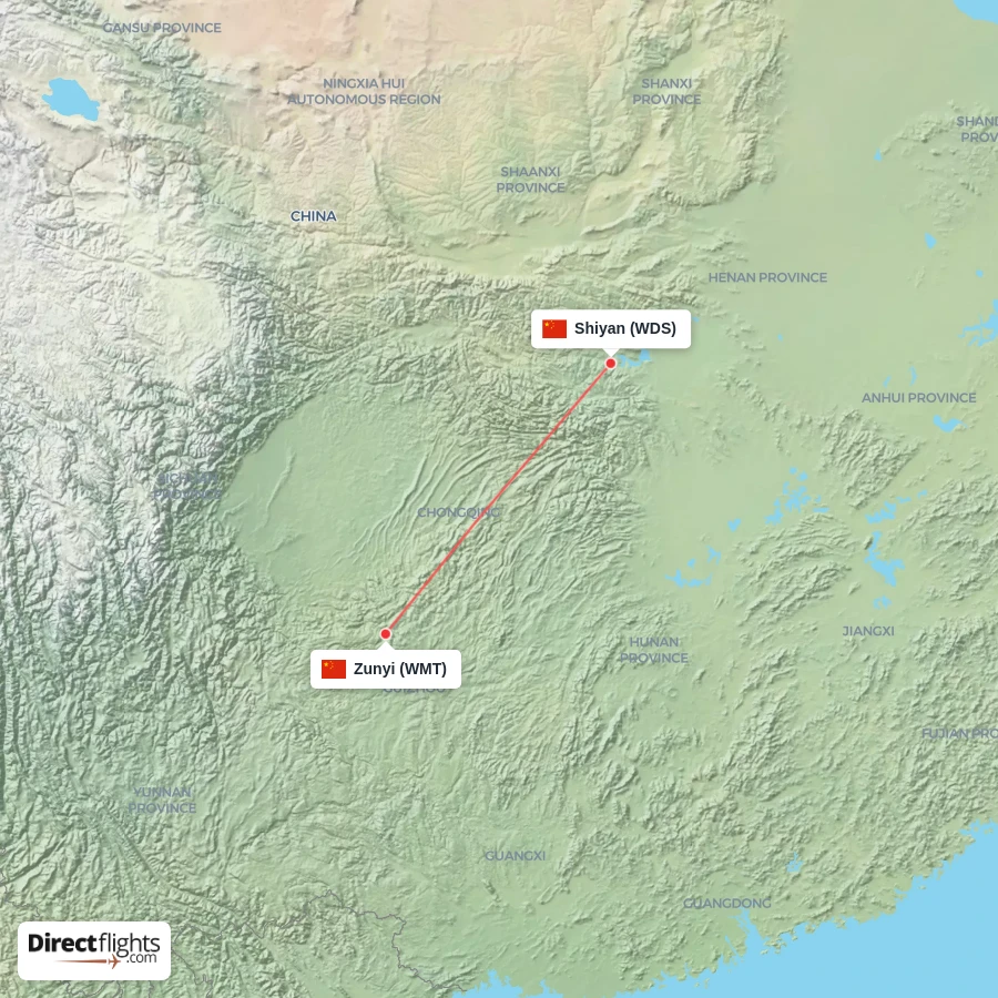 WDS - WMT route map