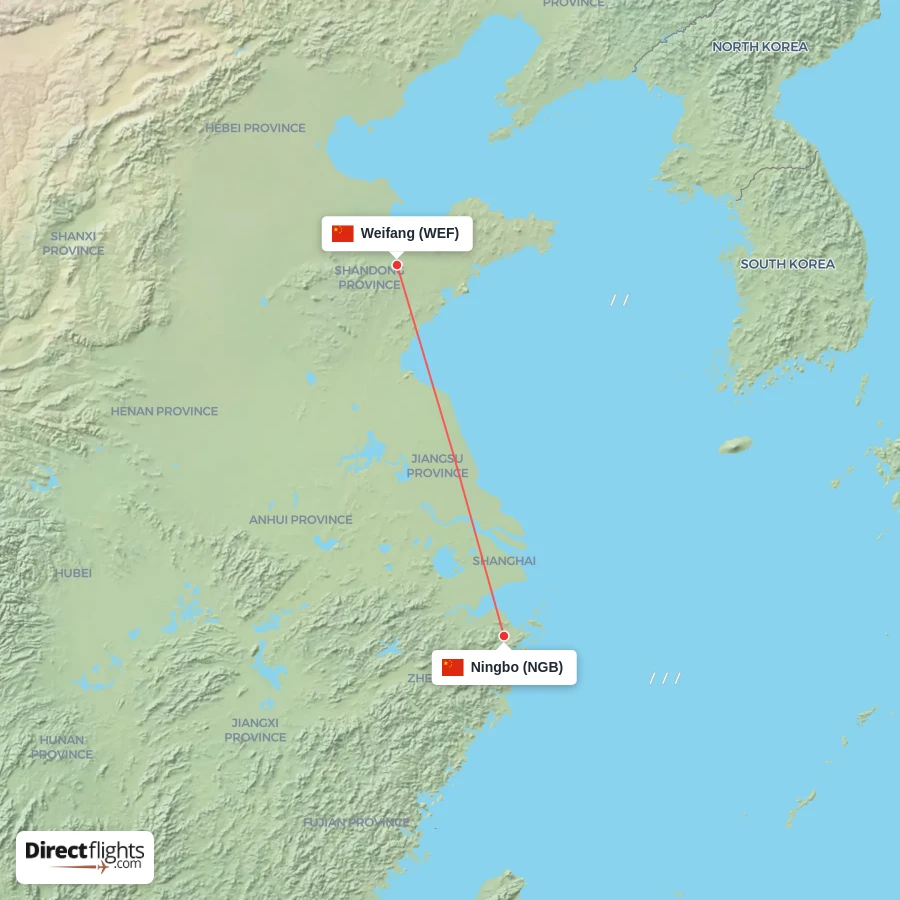 WEF - NGB route map