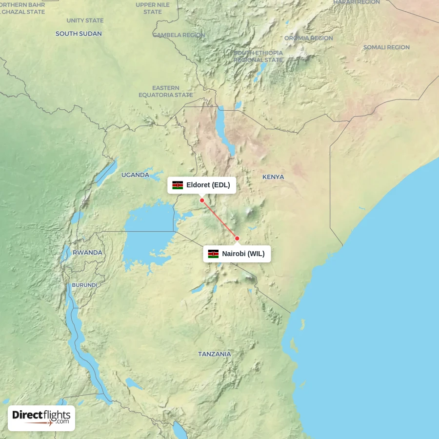 WIL - EDL route map