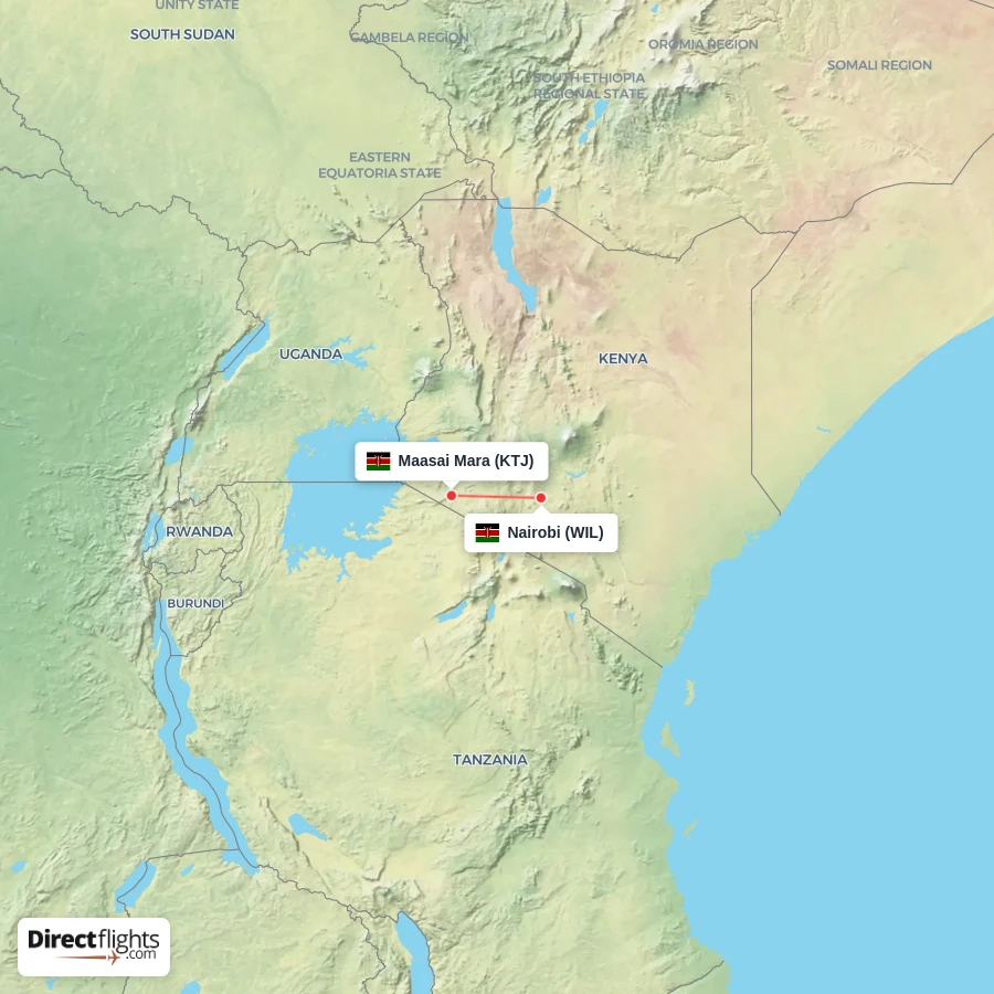 WIL - KTJ route map