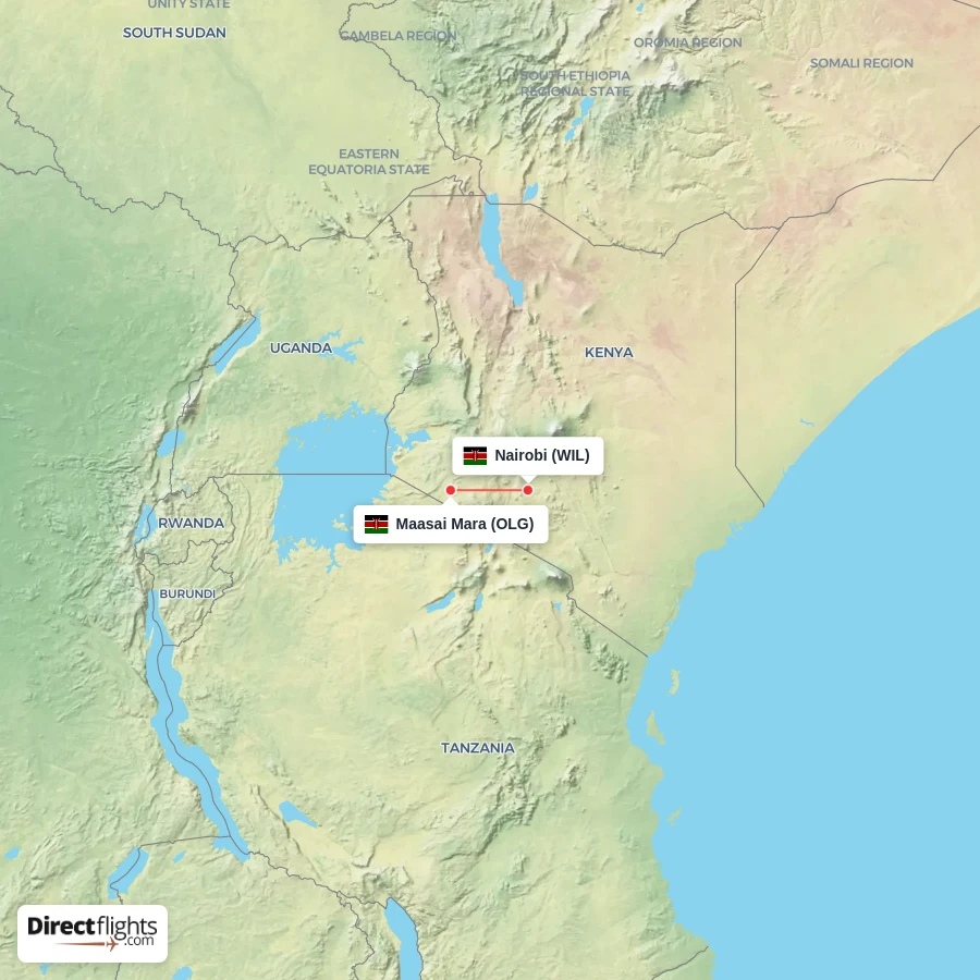 WIL - OLG route map