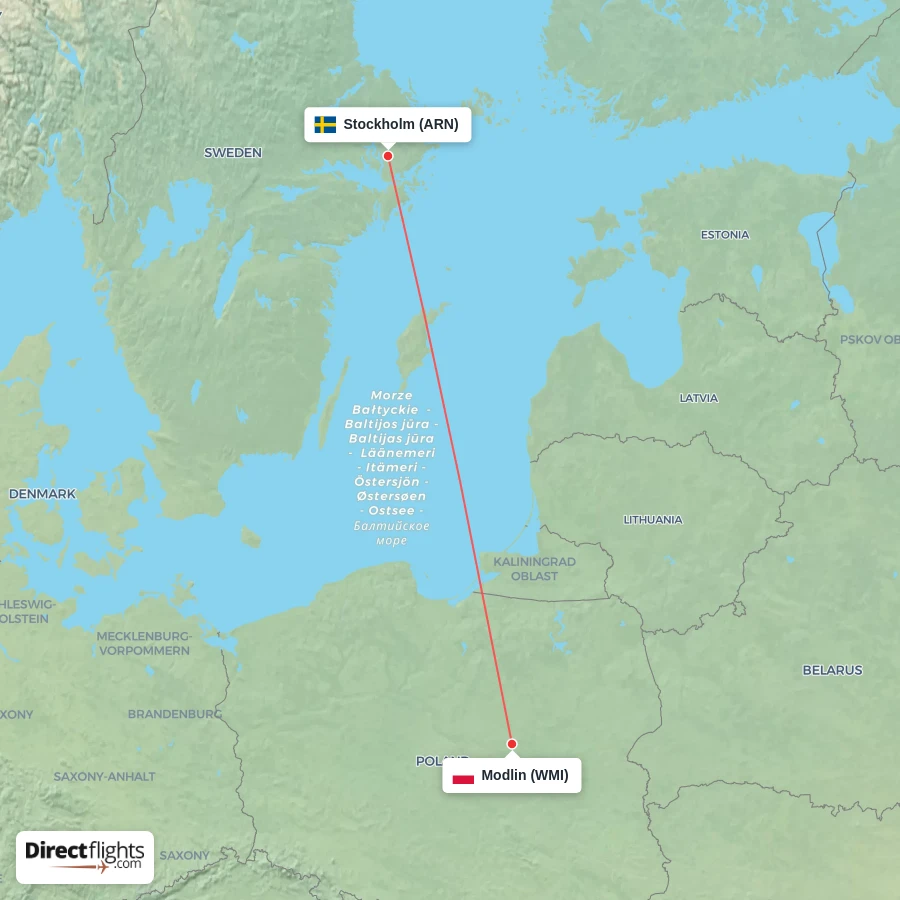 WMI - ARN route map
