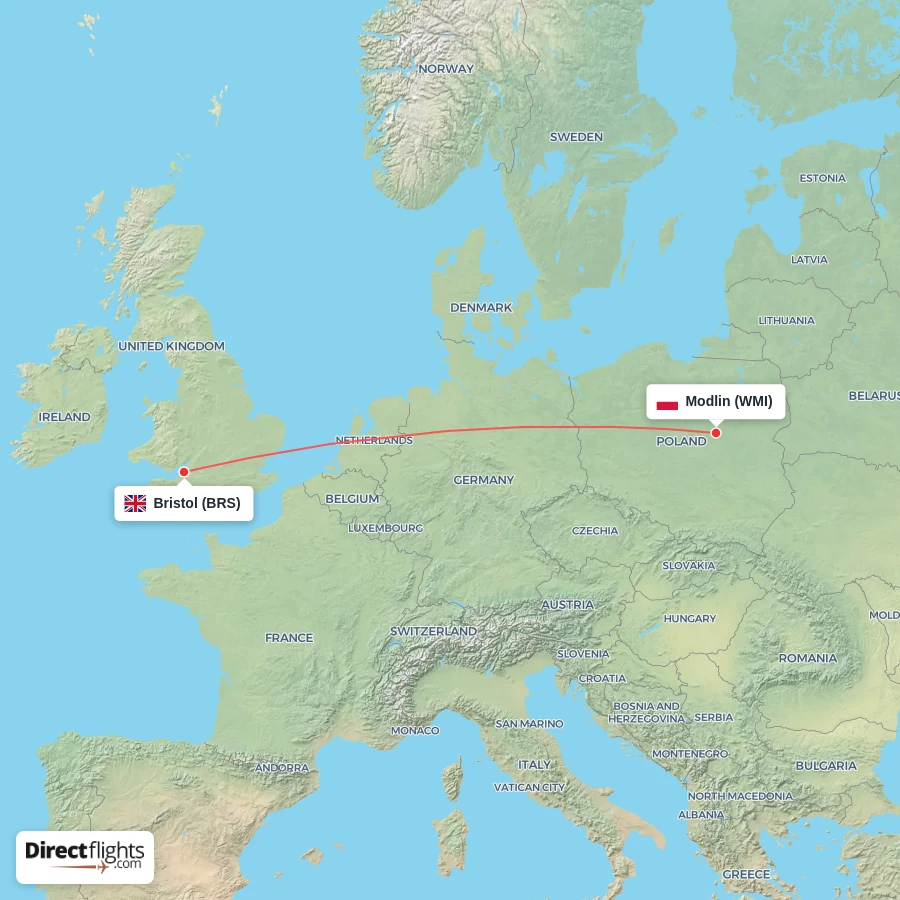 WMI - BRS route map