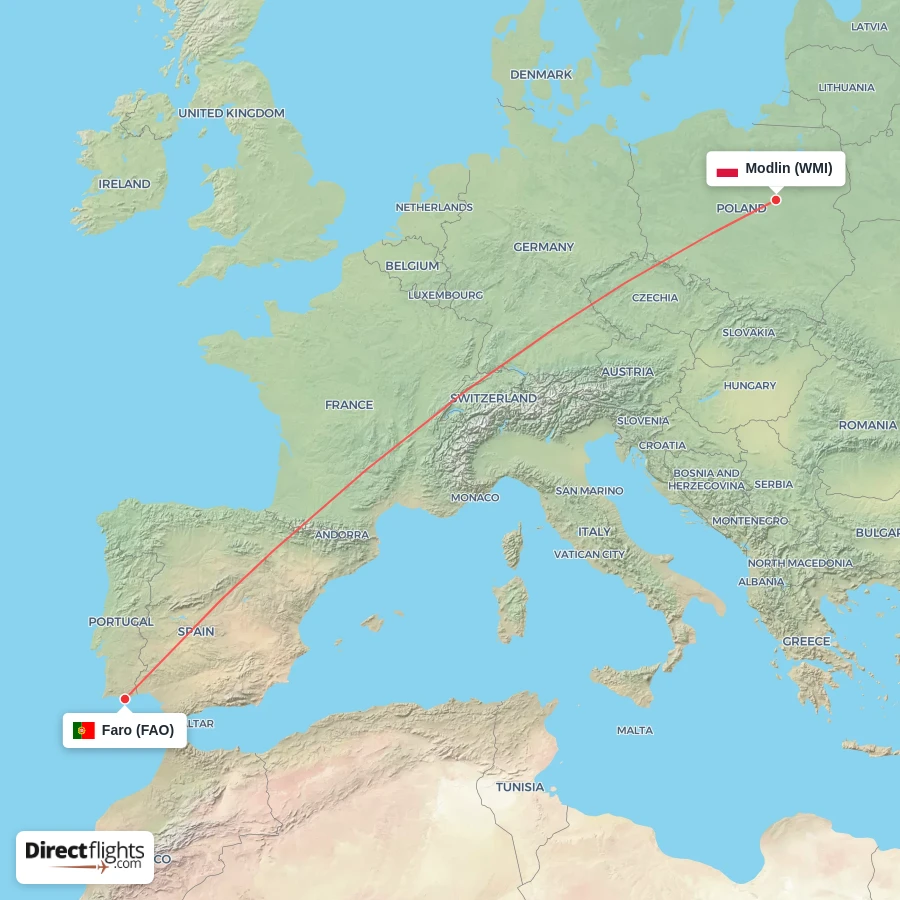 WMI - FAO route map
