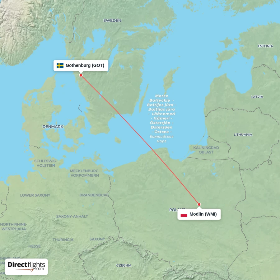 WMI - GOT route map