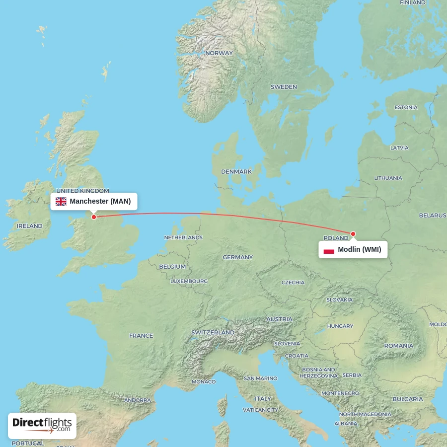 WMI - MAN route map