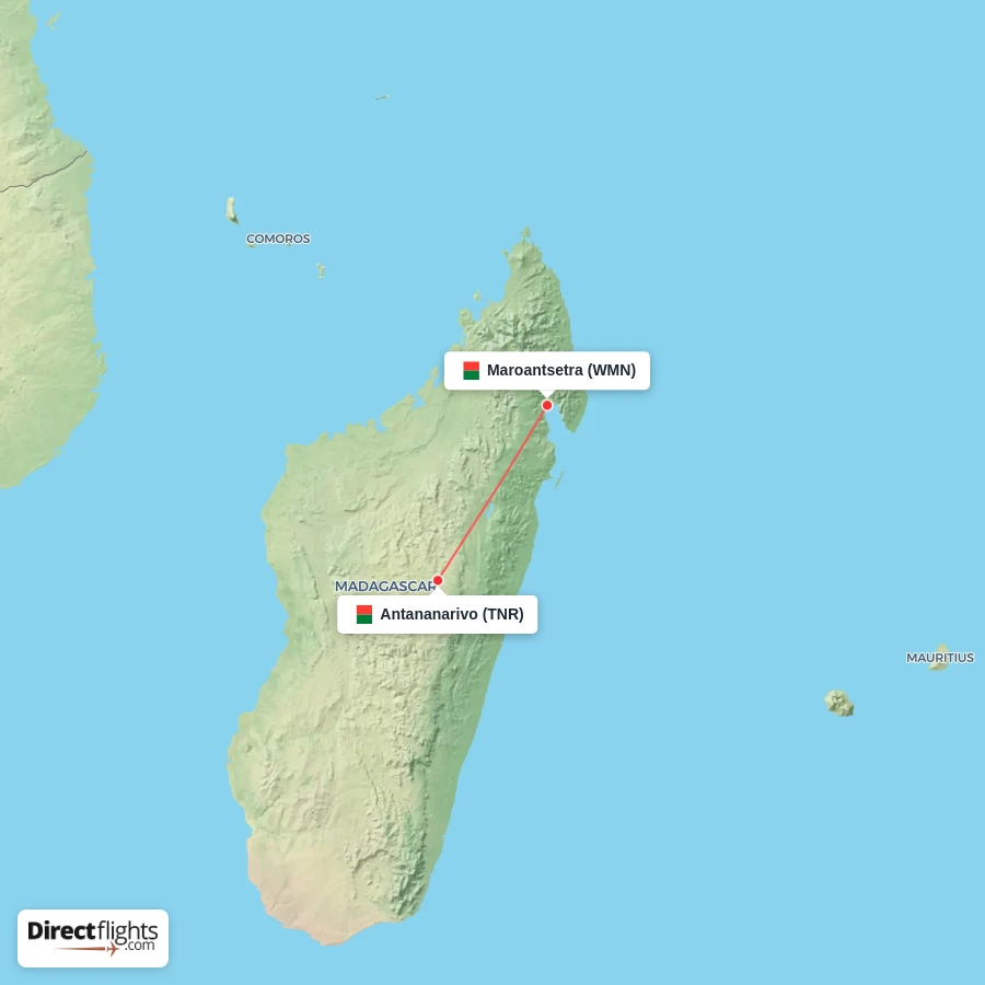 WMN - TNR route map